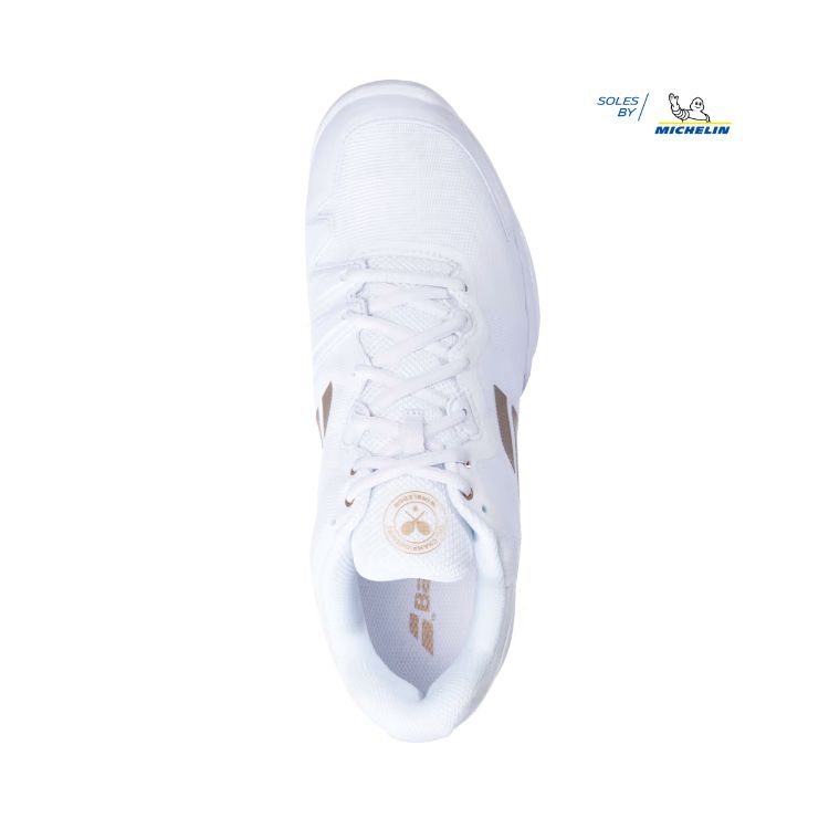 Babolat | SFX 3 Wimbledon All Court Women's Shoes-White/Gold