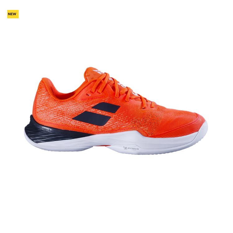 Babolat | Jet Mach 3 Sand Grass Men's Shoes-Strike Red / White