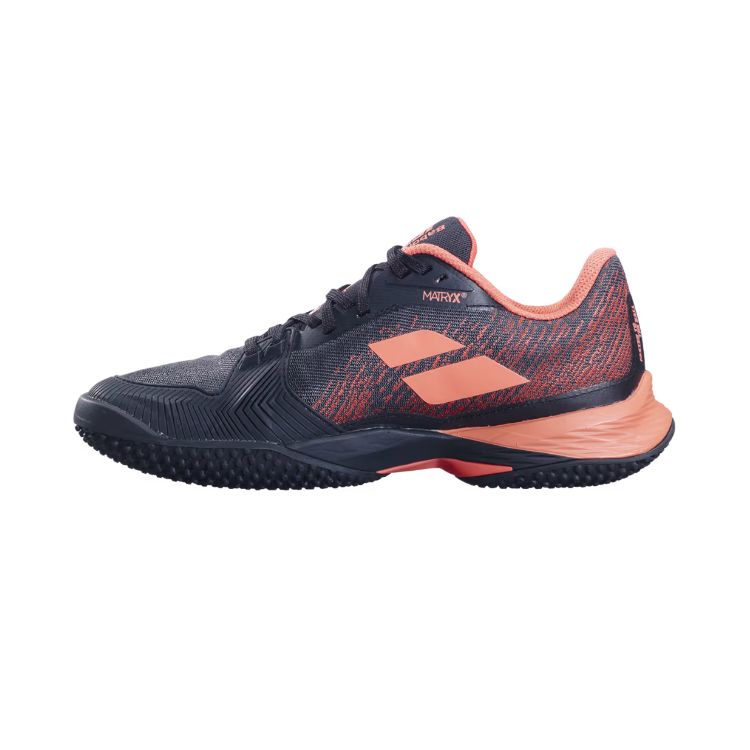 Babolat | Jet Mach 3 Sand Grass Women's Shoes-Black / Living Cor