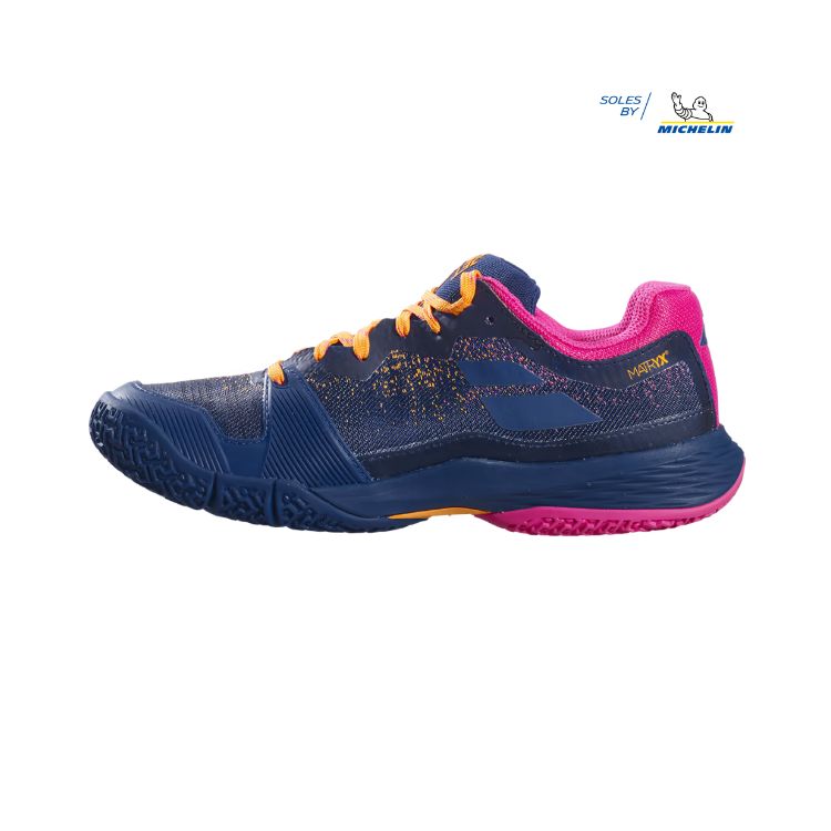 Babolat | Jet Ritma Women's Shoes-Insignia Blue/Roseberry