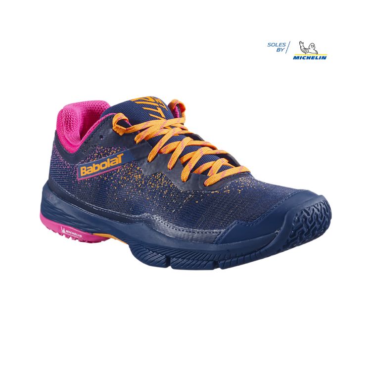 Babolat | Jet Ritma Women's Shoes-Insignia Blue/Roseberry